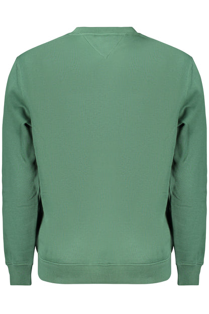 TOMMY HILFIGER MEN'S ZIP-UP SWEATSHIRT, GREEN