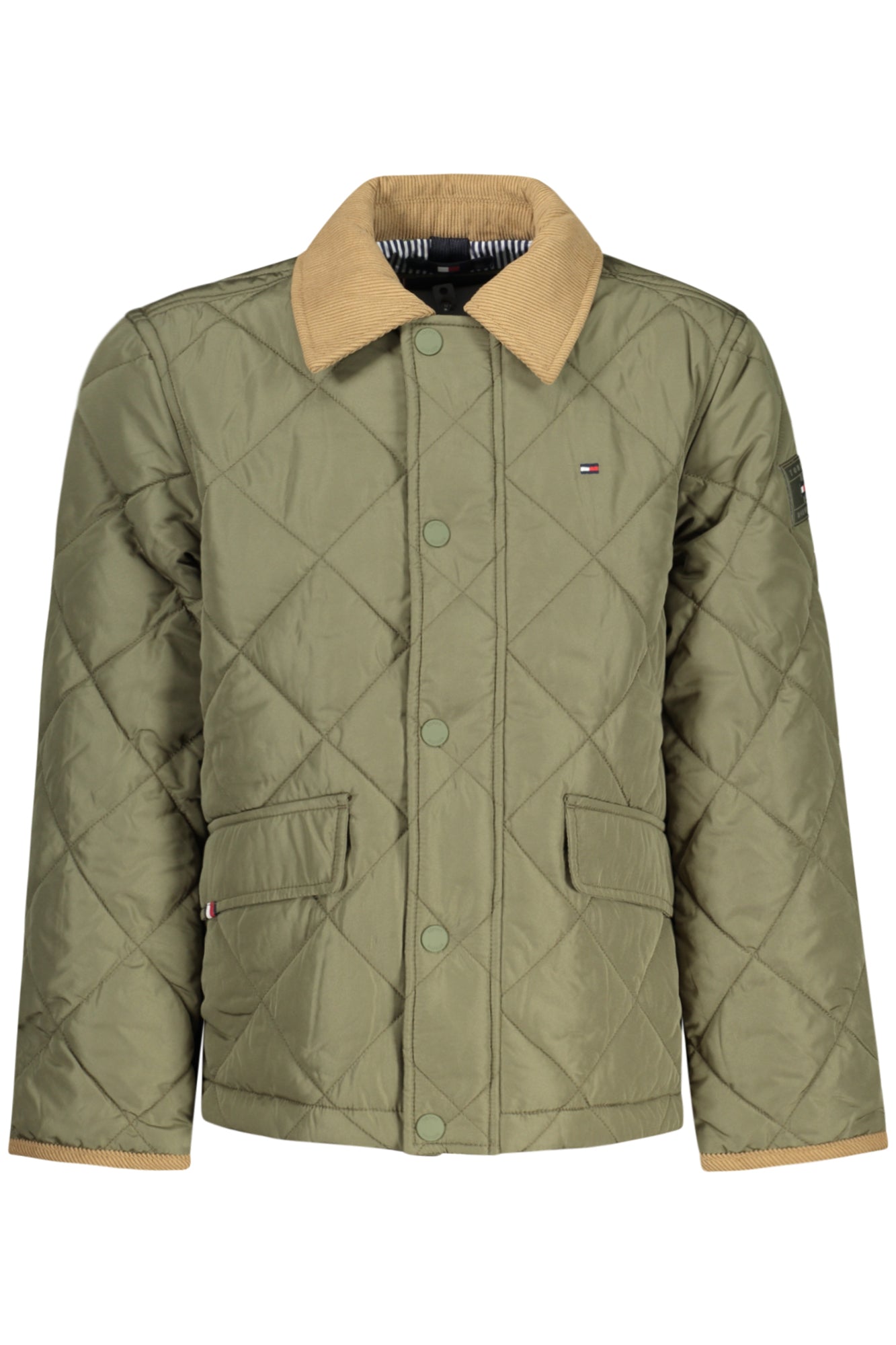 TOMMY HILFIGER KIDS' GREEN JACKET