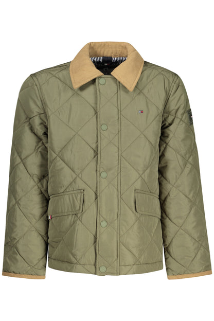 TOMMY HILFIGER KIDS' GREEN JACKET