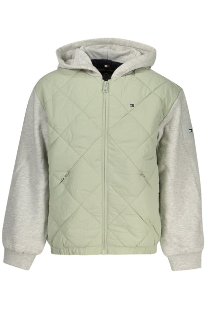 TOMMY HILFIGER KIDS' GREEN JACKET