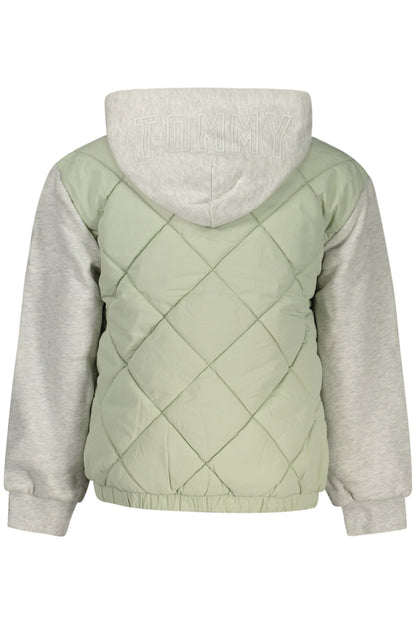 TOMMY HILFIGER KIDS' GREEN JACKET