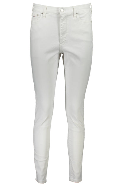 TOMMY HILFIGER JEANS WOMEN'S DENIM WHITE