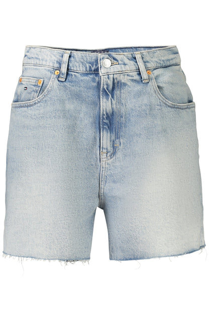 TOMMY HILFIGER JEANS SHORT WOMEN BLUE