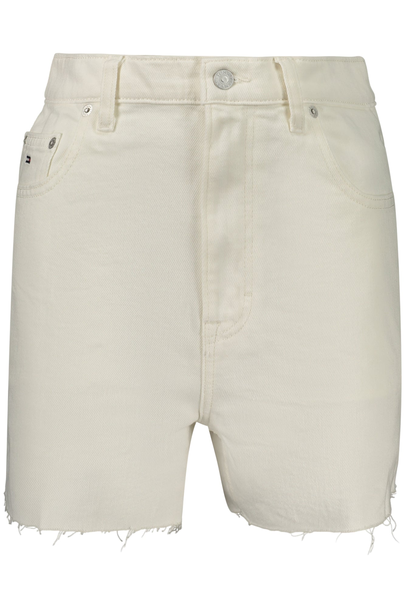 TOMMY HILFIGER JEANS SHORT WOMEN'S WHITE