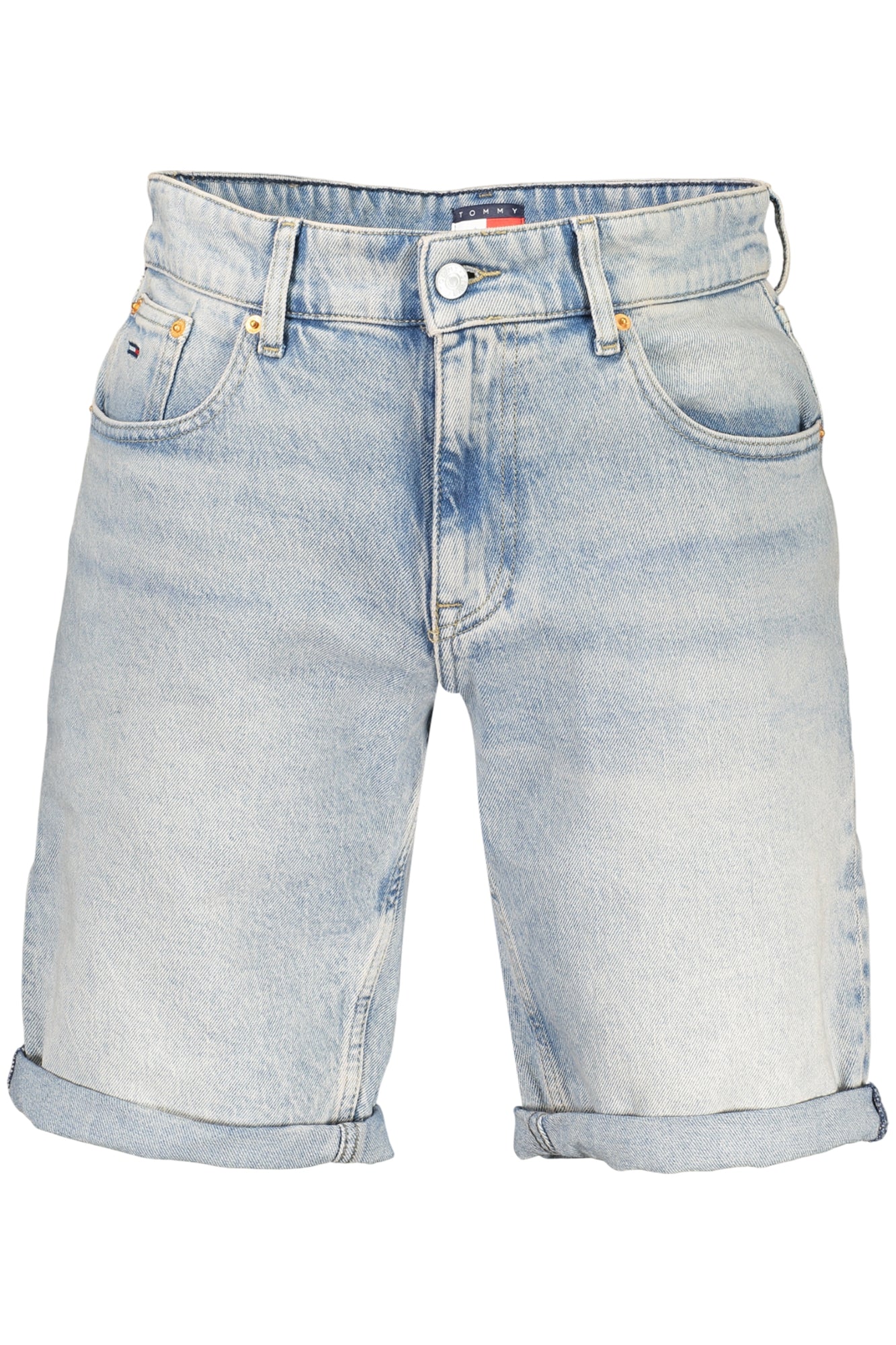 TOMMY HILFIGER MEN'S BLUE JEANS SHORTS