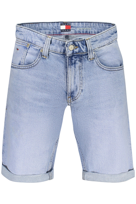 TOMMY HILFIGER JEANS SHORT HOMME BLEU