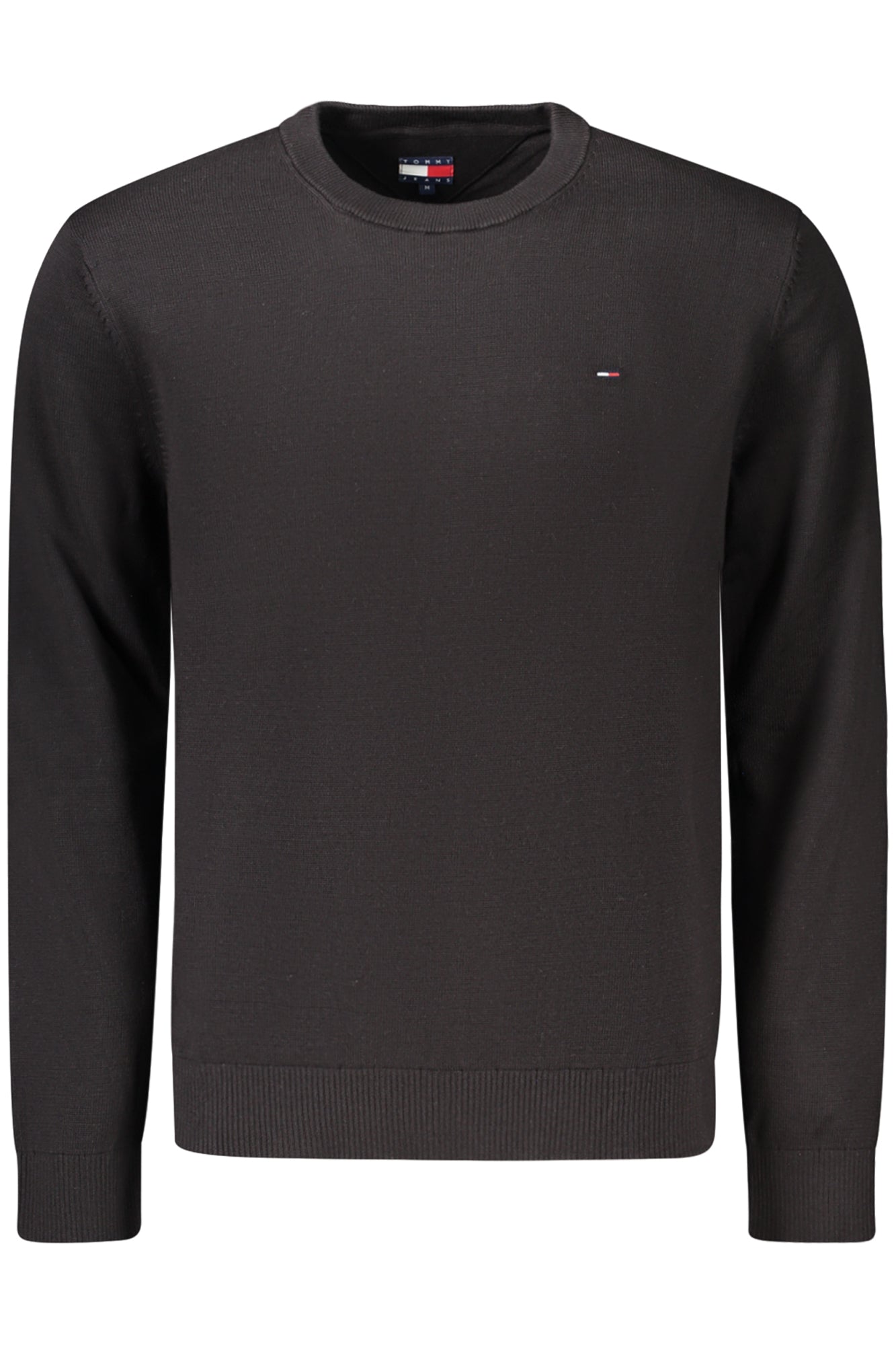 TOMMY HILFIGER MEN'S BLACK SWEATER