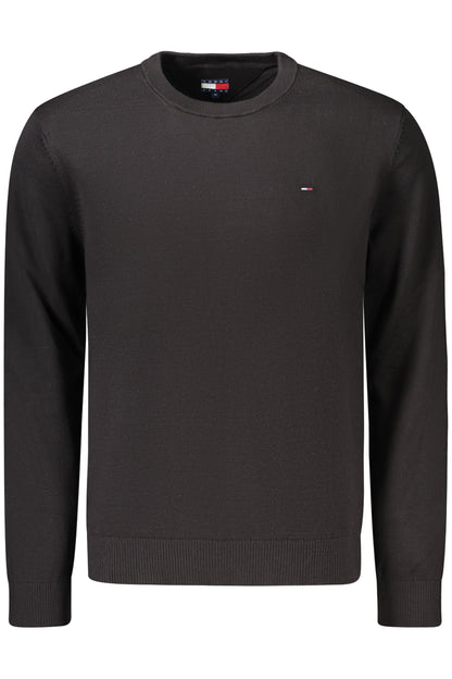 TOMMY HILFIGER MEN'S BLACK SWEATER