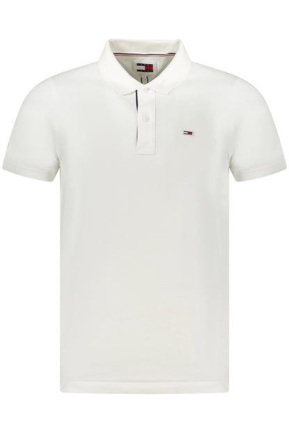 TOMMY HILFIGER POLO SHORT SLEEVE MEN WHITE
