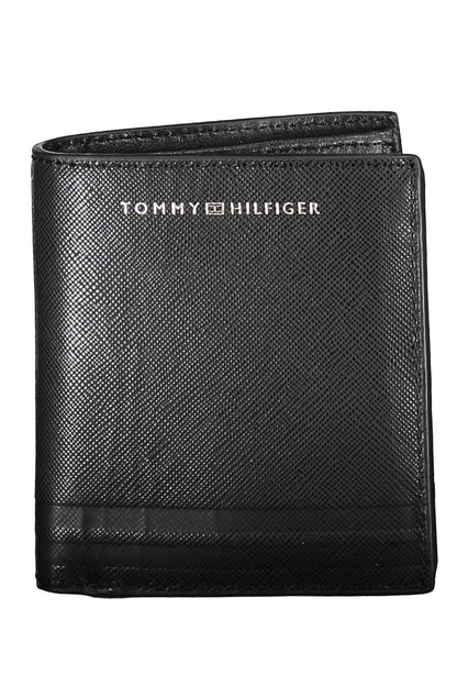 TOMMY HILFIGER BLACK MAN WALLET