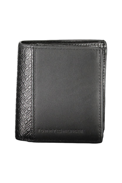 TOMMY HILFIGER BLACK MEN'S WALLET