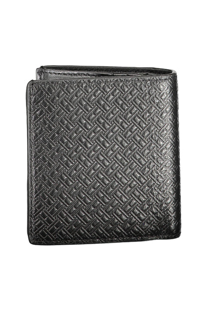 TOMMY HILFIGER BLACK MEN'S WALLET