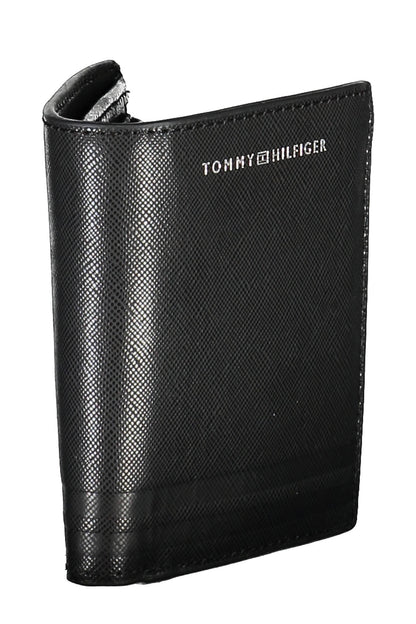 TOMMY HILFIGER BLACK MAN WALLET
