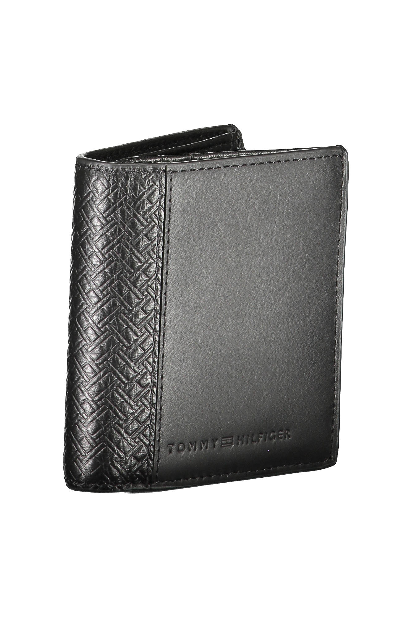 TOMMY HILFIGER BLACK MEN'S WALLET