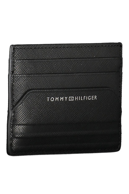 TOMMY HILFIGER BLACK MAN WALLET