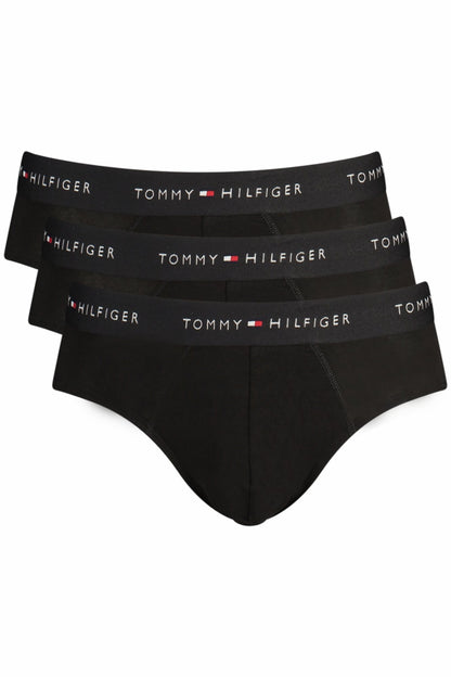 TOMMY HILFIGER MEN'S BLACK BRIEFS