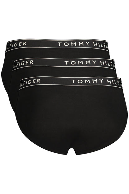 TOMMY HILFIGER MEN'S BLACK BRIEFS