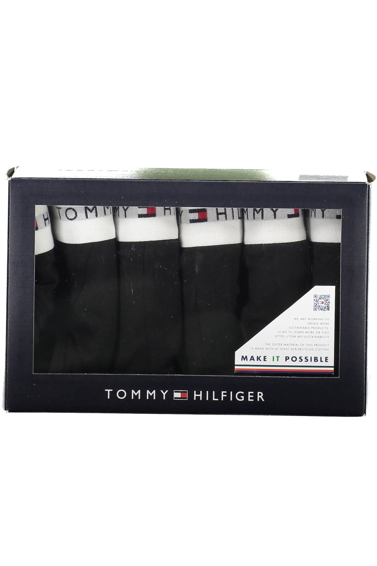 TOMMY HILFIGER MAN BLACK SLIP