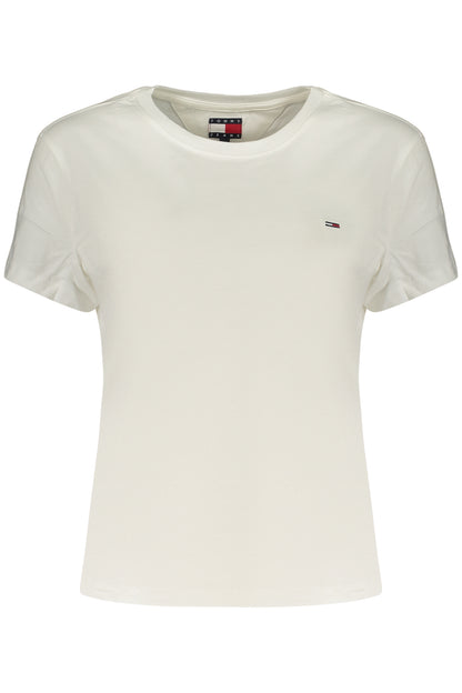 TOMMY HILFIGER WOMEN'S SHORT-SLEEVE T-SHIRT WHITE