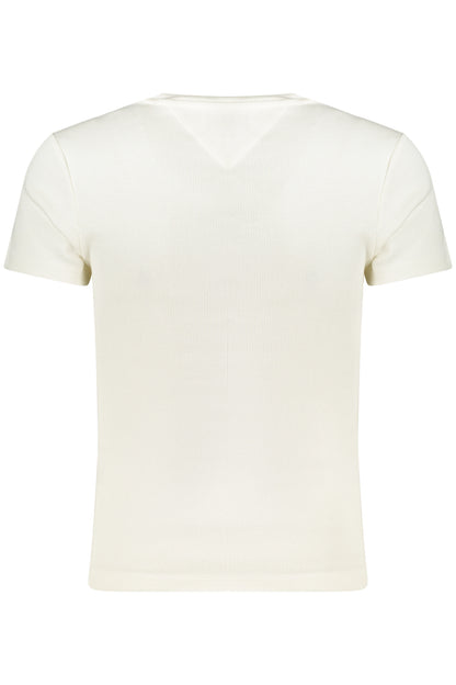 TOMMY HILFIGER WOMEN'S SHORT-SLEEVE T-SHIRT WHITE