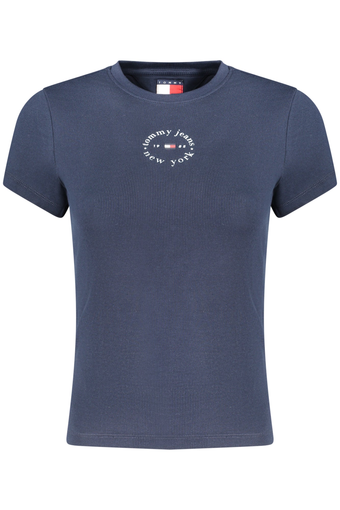 TOMMY HILFIGER WOMEN'S SHORT-SLEEVE T-SHIRT, BLUE