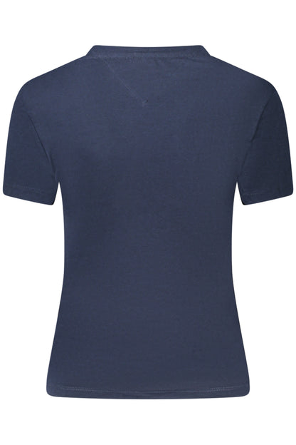 TOMMY HILFIGER WOMEN'S SHORT-SLEEVE T-SHIRT BLUE