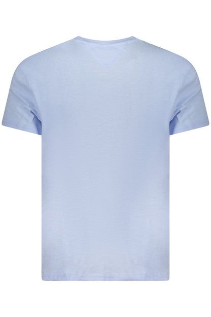 TOMMY HILFIGER MEN'S SHORT SLEEVE T-SHIRT BLUE