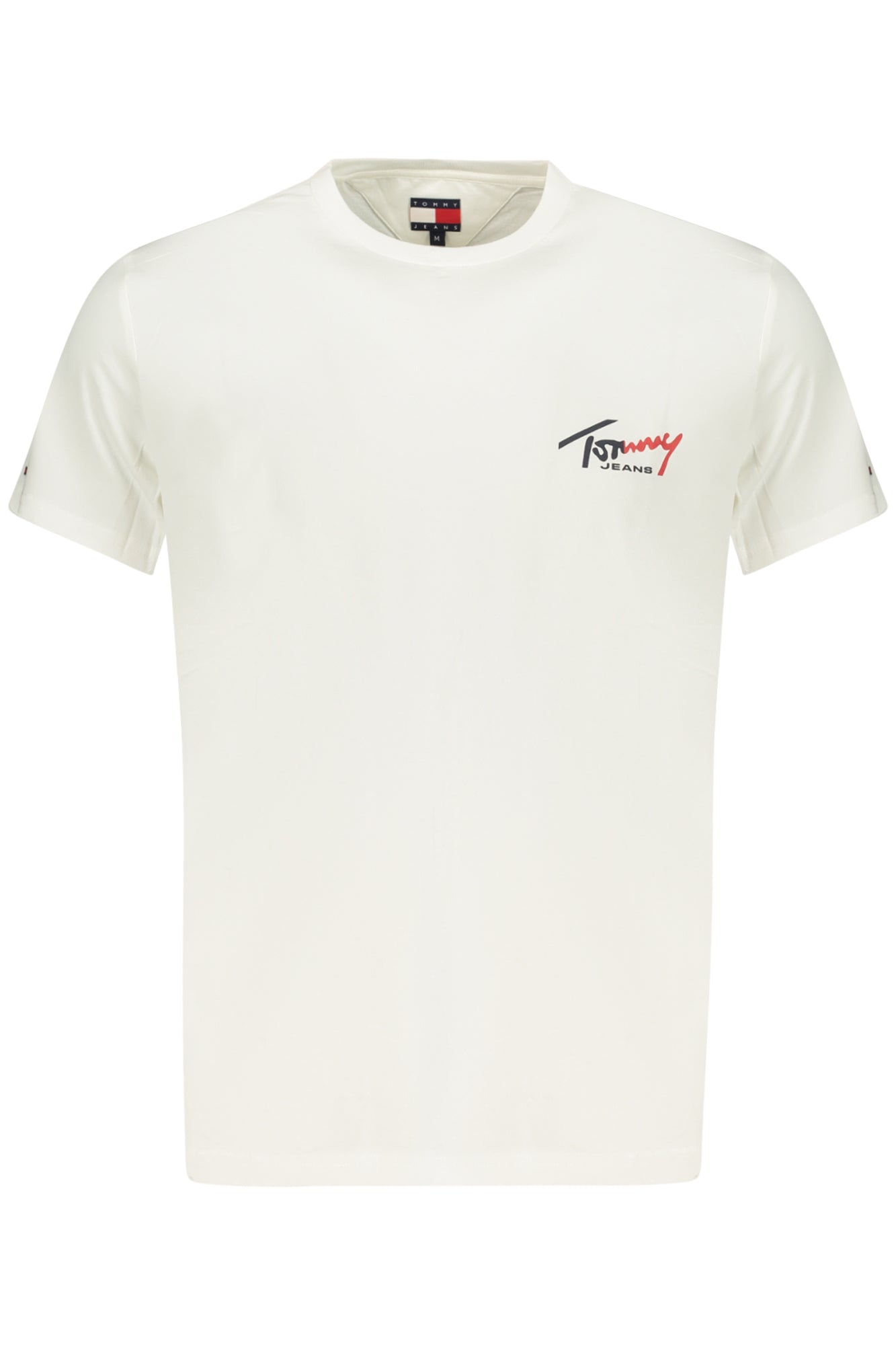 TOMMY HILFIGER MEN'S SHORT-SLEEVE T-SHIRT WHITE
