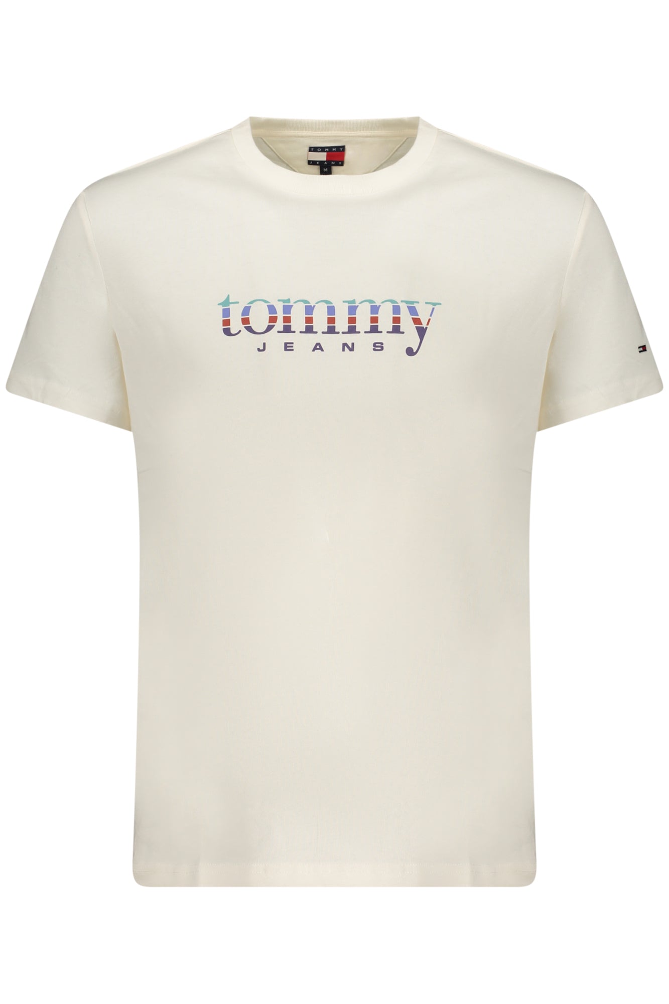 TOMMY HILFIGER MEN'S SHORT-SLEEVE T-SHIRT WHITE