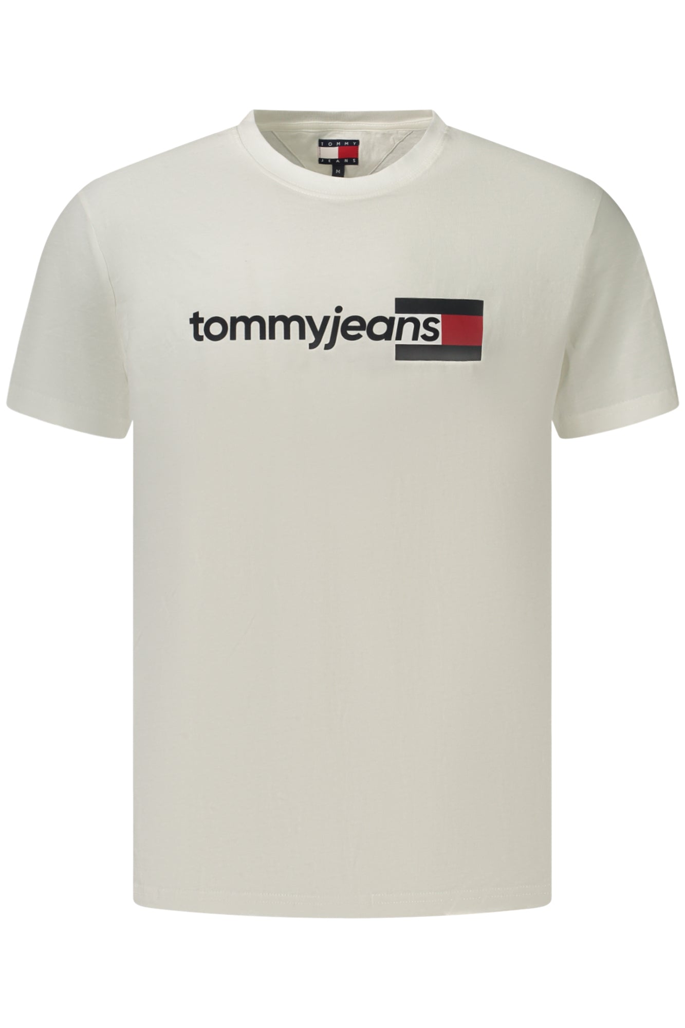 TOMMY HILFIGER MEN'S SHORT-SLEEVE T-SHIRT WHITE