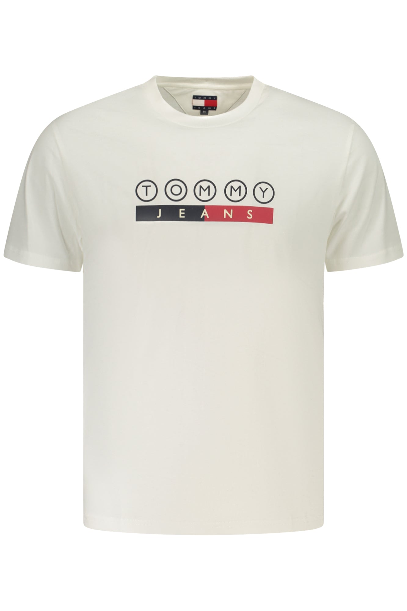 TOMMY HILFIGER MEN'S SHORT-SLEEVE T-SHIRT WHITE