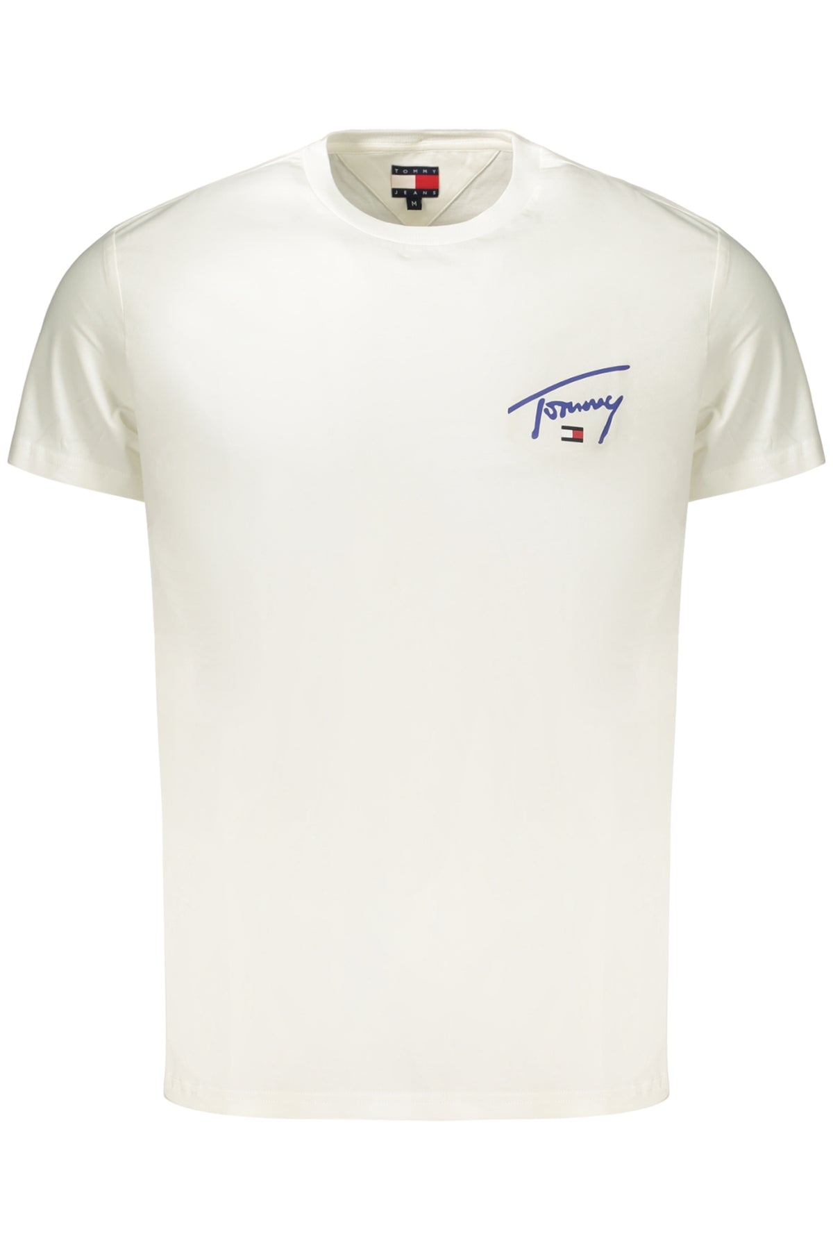 T-shirt blanc à manches courtes Tommy Hilfiger pour homme