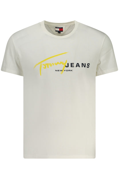 TOMMY HILFIGER SHORT SLEEVE T-SHIRT MEN WHITE