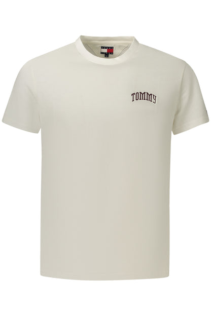 T-shirt blanc à manches courtes Tommy Hilfiger pour homme
