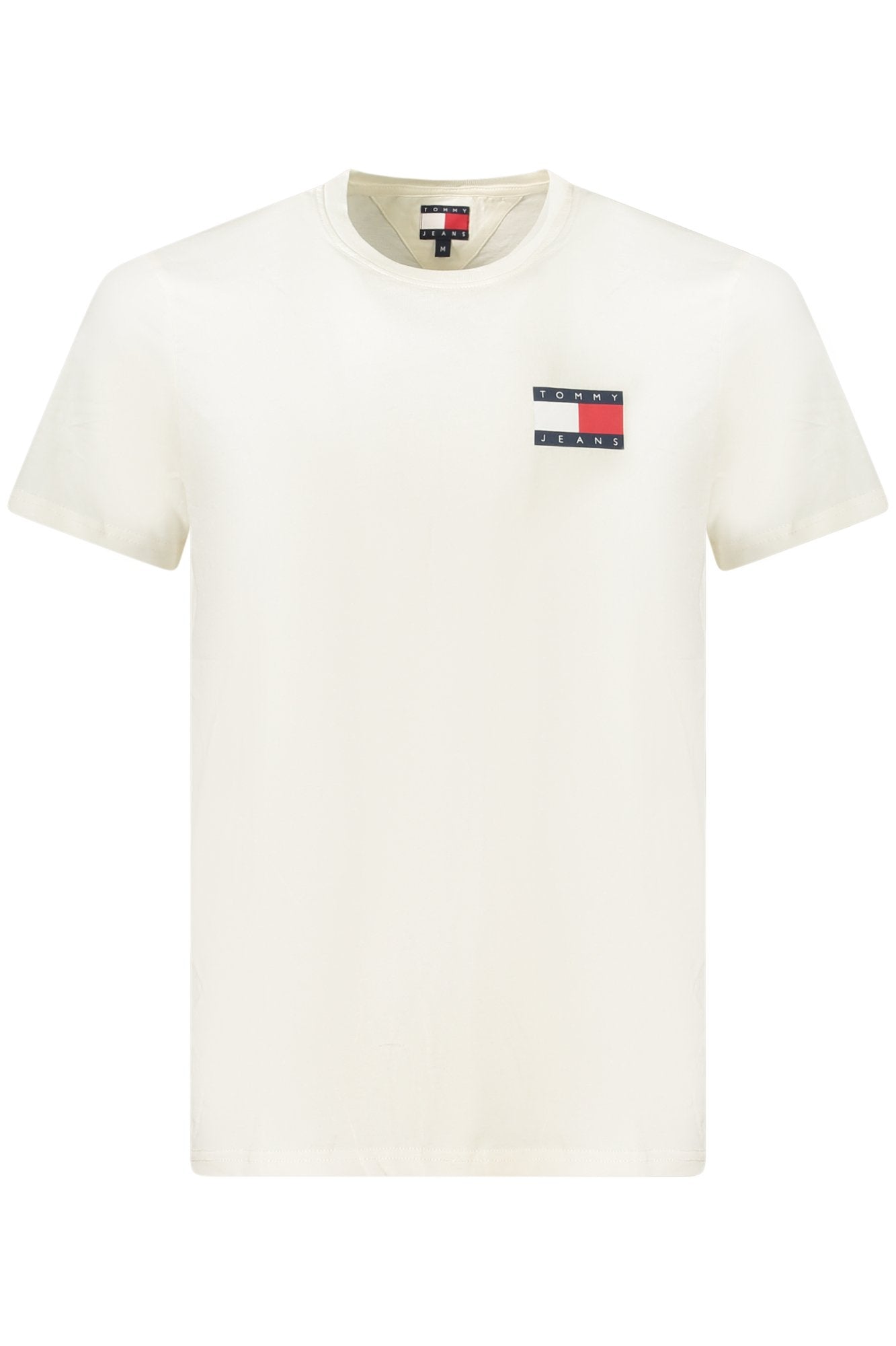 TOMMY HILFIGER MEN'S SHORT-SLEEVE T-SHIRT WHITE