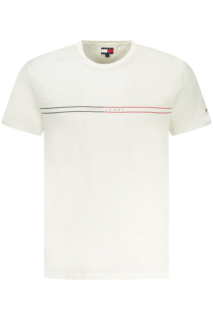 TOMMY HILFIGER SHORT SLEEVE T-SHIRT MEN WHITE