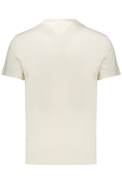 TOMMY HILFIGER MEN'S SHORT-SLEEVE T-SHIRT WHITE