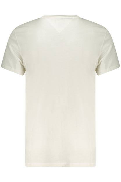 TOMMY HILFIGER MEN'S SHORT-SLEEVE T-SHIRT WHITE