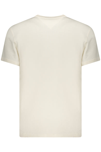 TOMMY HILFIGER MEN'S SHORT-SLEEVE T-SHIRT WHITE
