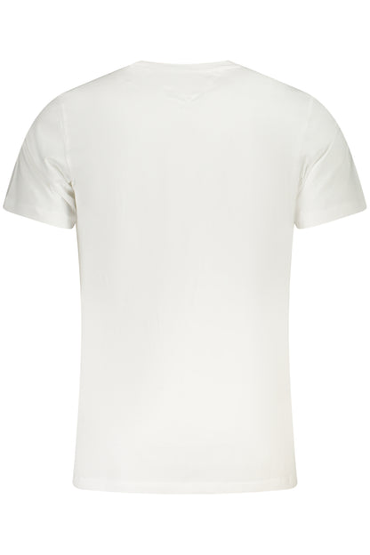 TOMMY HILFIGER MEN'S SHORT-SLEEVE T-SHIRT WHITE