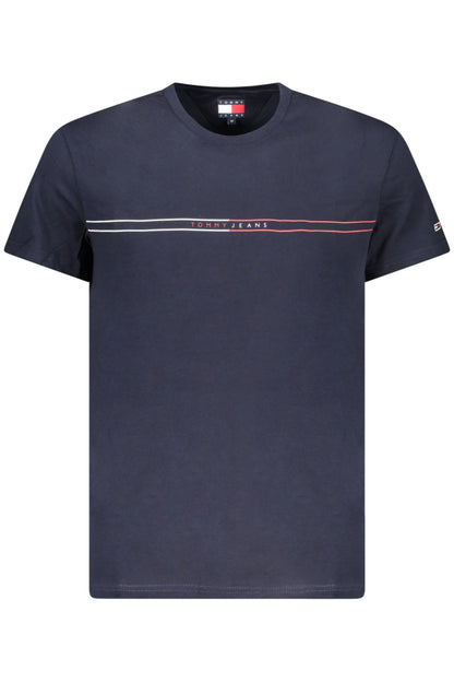 TOMMY HILFIGER MEN'S SHORT SLEEVE T-SHIRT BLUE