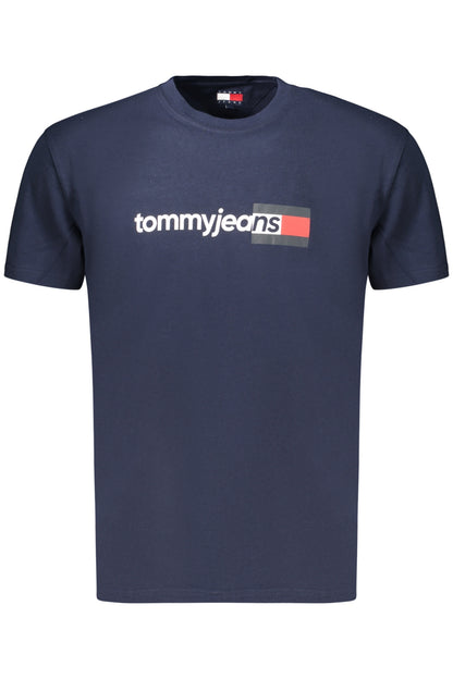 TOMMY HILFIGER MEN'S SHORT-SLEEVE T-SHIRT BLUE