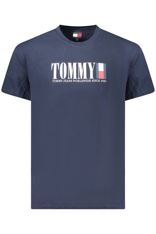 T-SHIRT À MANCHES COURTES TOMMY HILFIGER POUR HOMME BLEU