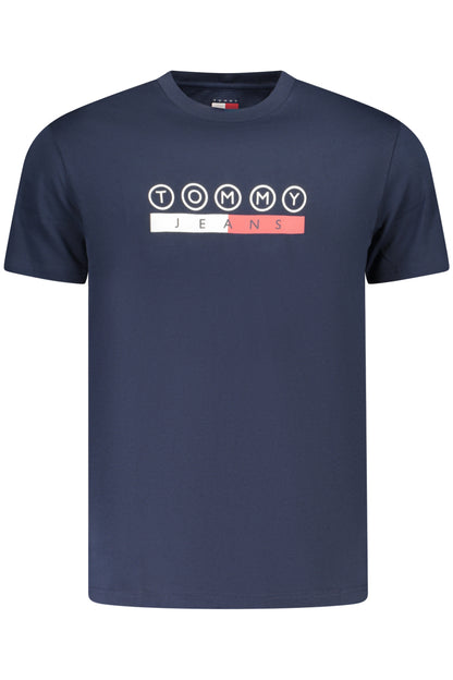 TOMMY HILFIGER MEN'S SHORT-SLEEVE T-SHIRT BLUE