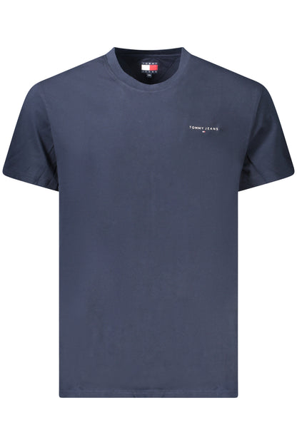 TOMMY HILFIGER MEN'S SHORT-SLEEVE T-SHIRT BLUE