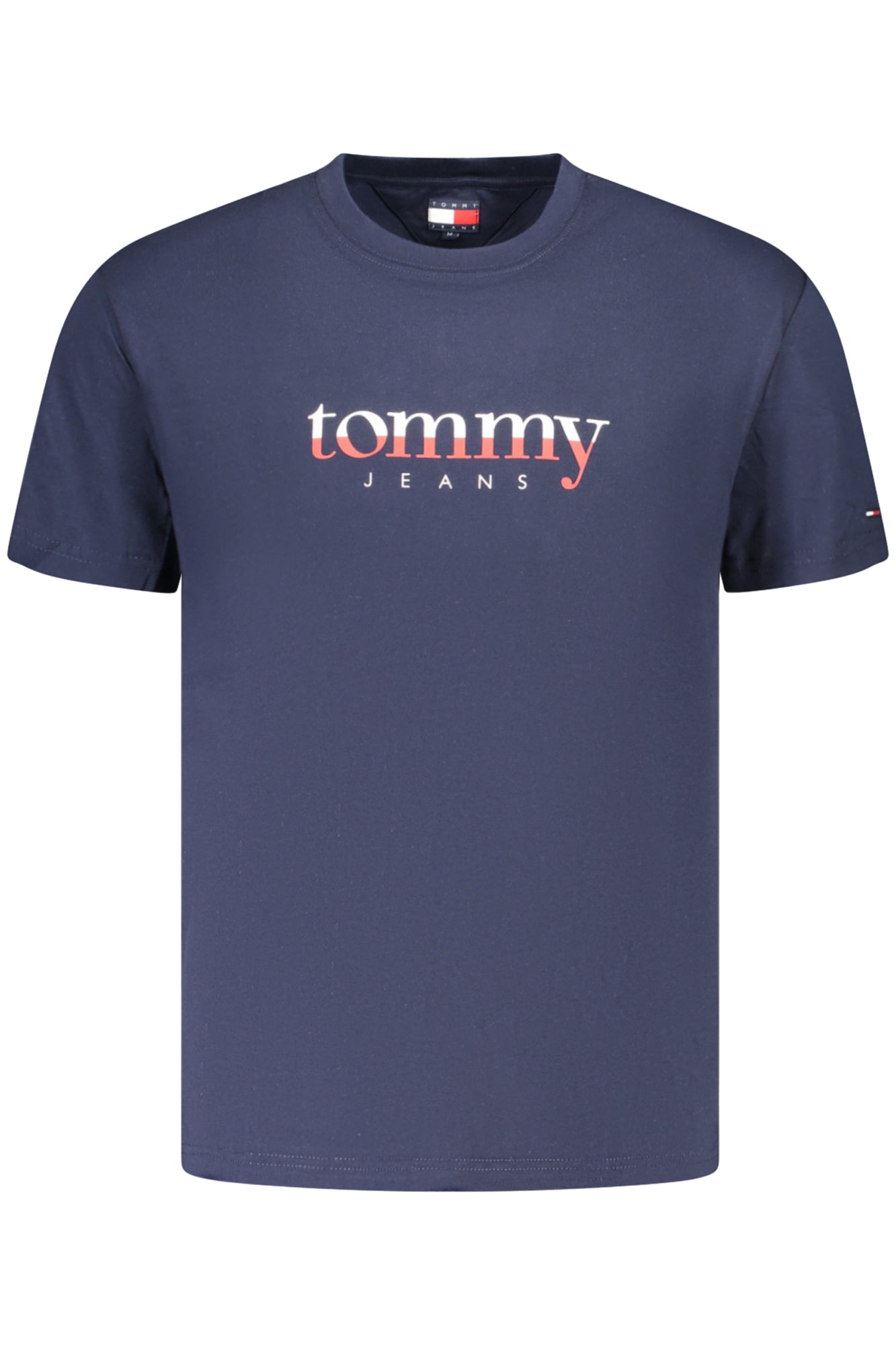 TOMMY HILFIGER MEN'S SHORT-SLEEVE T-SHIRT BLUE