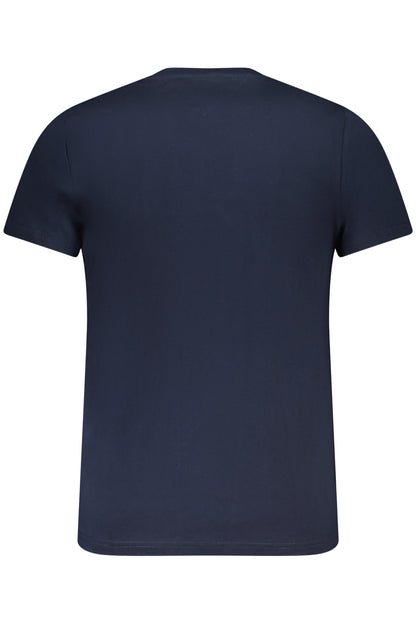TOMMY HILFIGER MEN'S SHORT-SLEEVE T-SHIRT BLUE