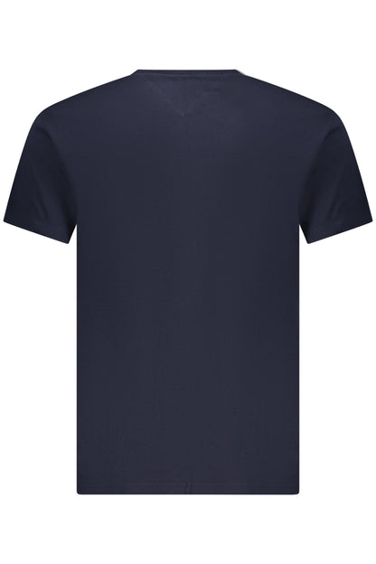 TOMMY HILFIGER MEN'S SHORT-SLEEVE T-SHIRT BLUE