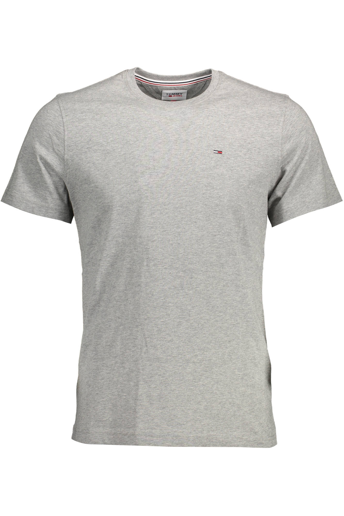 TOMMY HILFIGER MEN'S SHORT SLEEVE T-SHIRT GREY