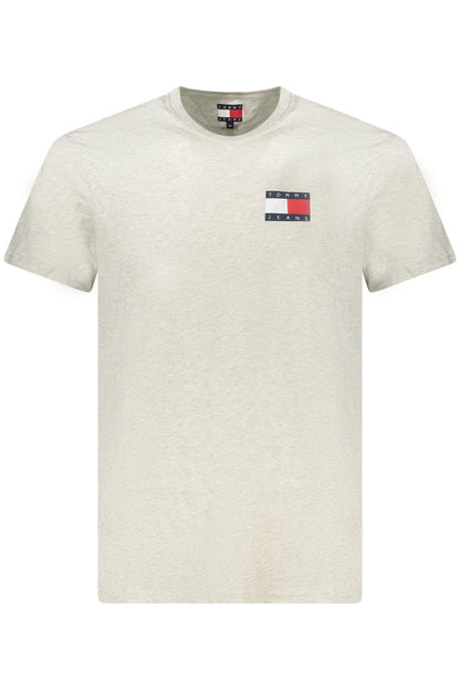 TOMMY HILFIGER MEN'S SHORT-SLEEVE T-SHIRT GREY